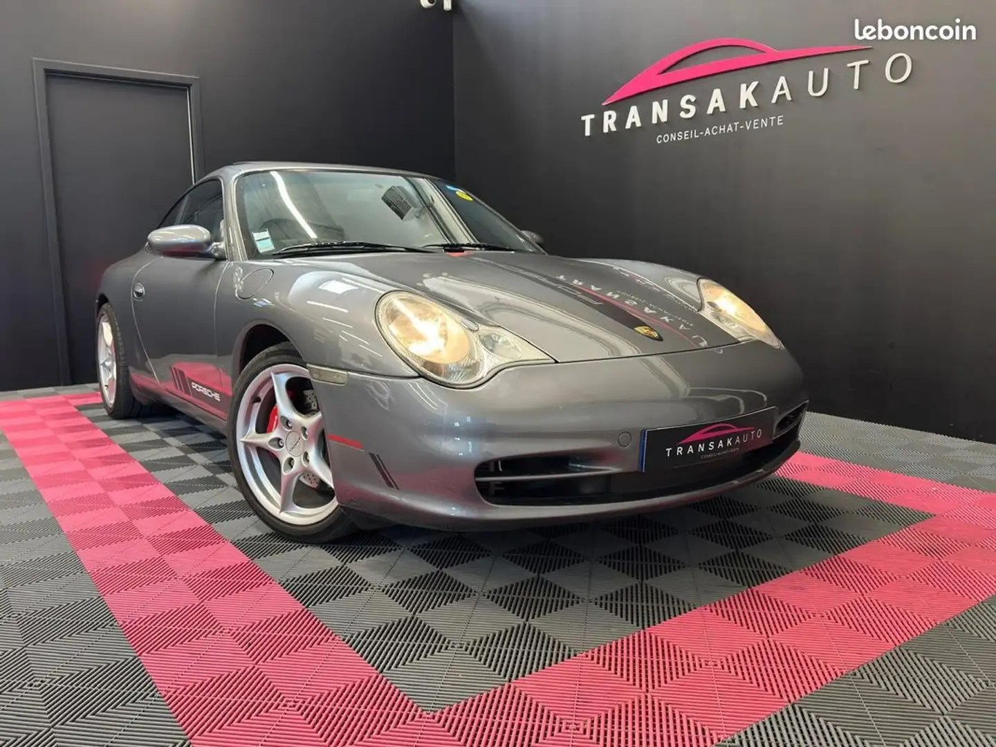 Porsche 996 CARRERA 4 COUPE 996 3.6i RÉVISION À JOUR IMS Gris - 1
