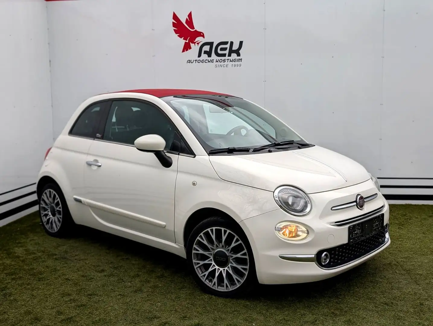 Fiat 500C Lounge Tempomat/PDC/CarPlay Weiß - 1