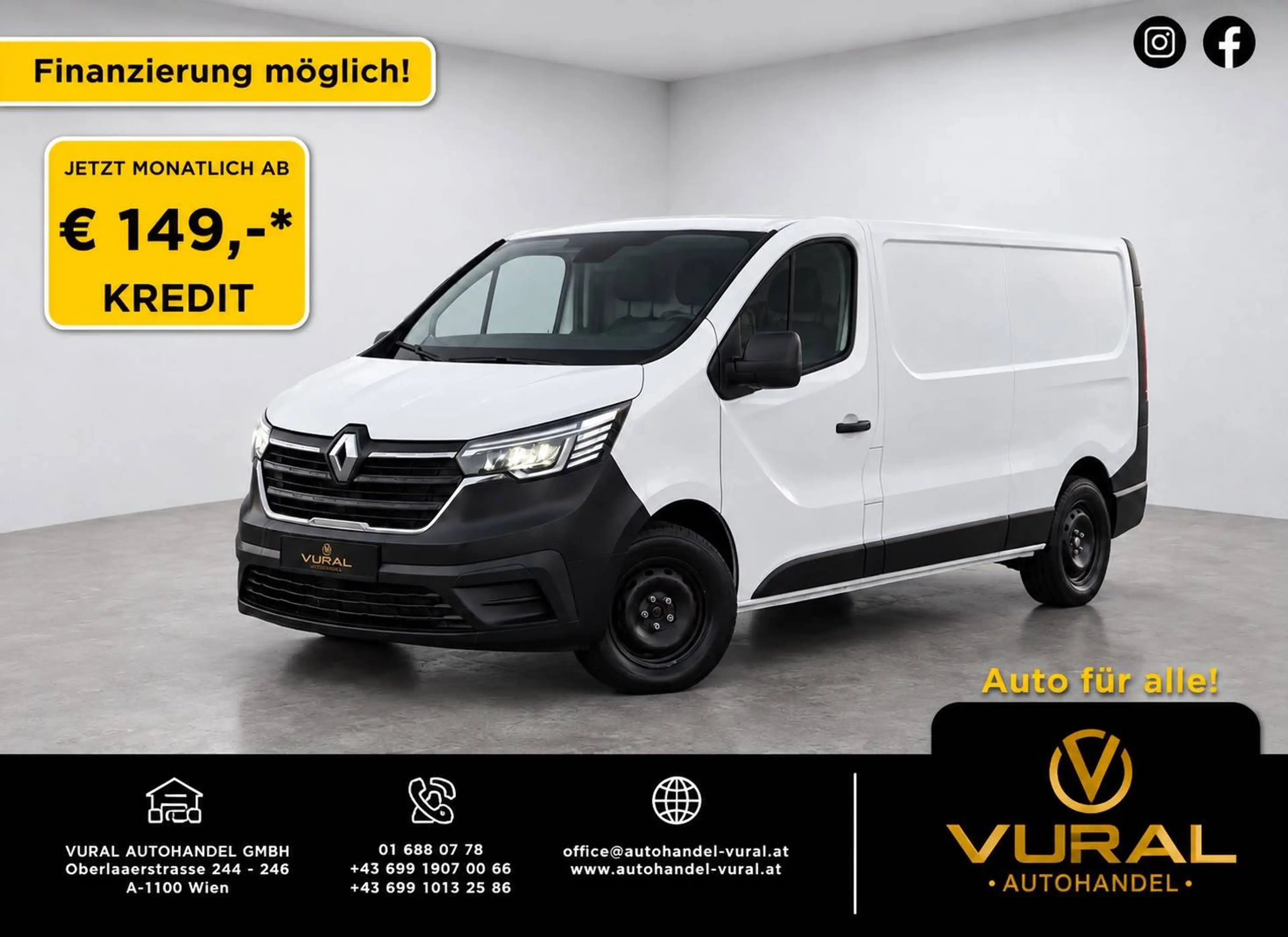 Renault Trafic L2H1 | LED | 2.0 Liter |