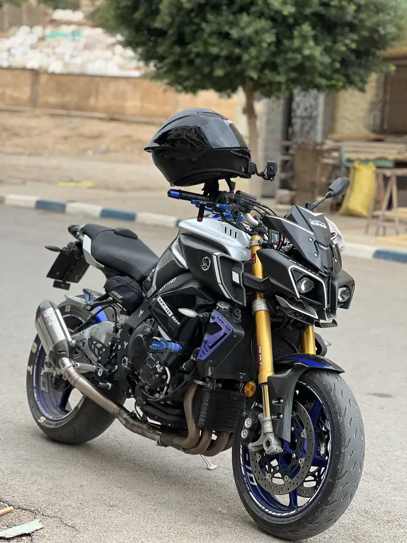 Yamaha MT-10 nero blu griggio - 1