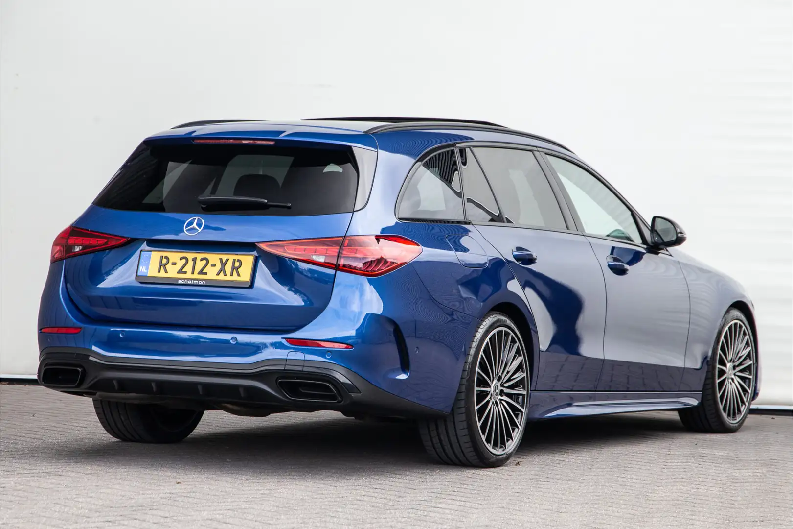 Mercedes-Benz C 200 Estate AMG Nightpakket, pano, Camera, 19" ,Carplay Bleu - 2