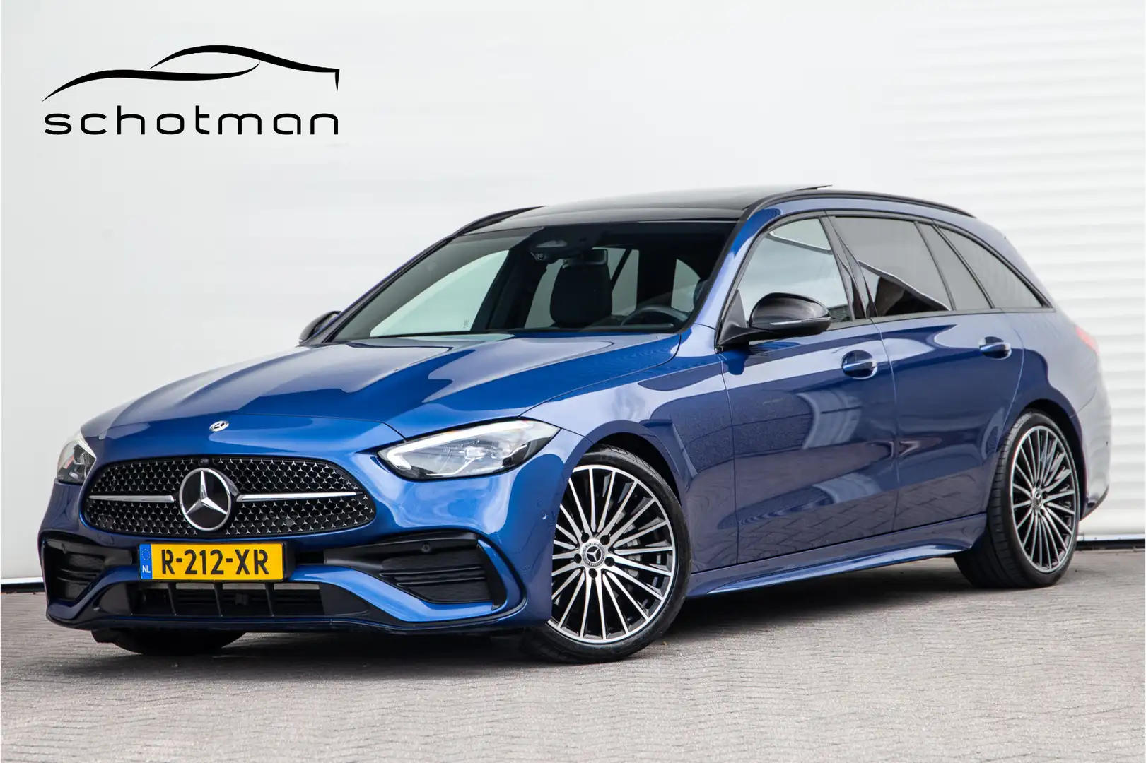Mercedes-Benz C 200 Estate AMG Nightpakket, pano, Camera, 19" ,Carplay Bleu - 1