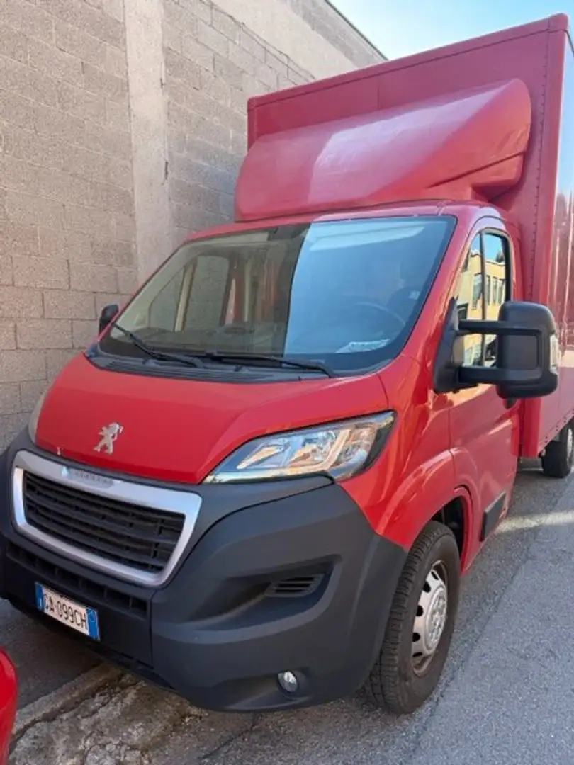 Peugeot Boxer BOXER 435 2.0 BLUEHDI 160CV L3 + FURG. ONNICAR Rosso - 1
