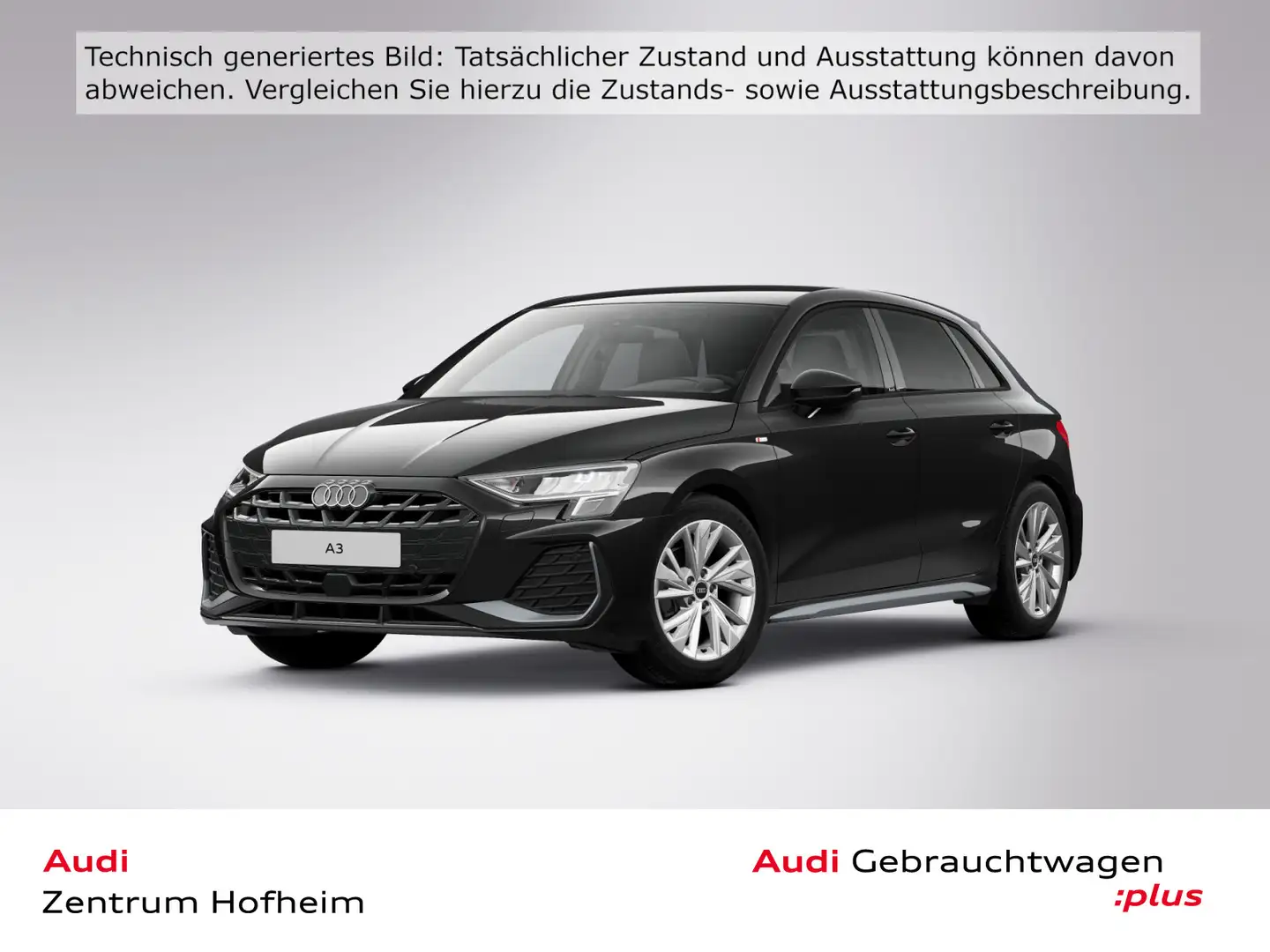 Audi A3 35 TDI Advanced S tro*LED*Virtual*N Schwarz - 1