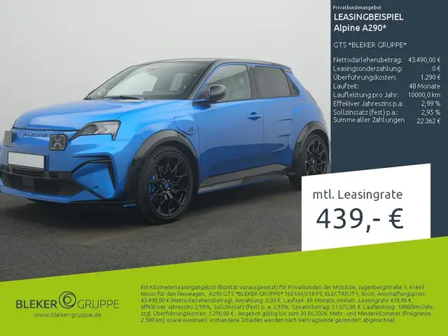 Alpine GTS *BLEKER GRUPPE*