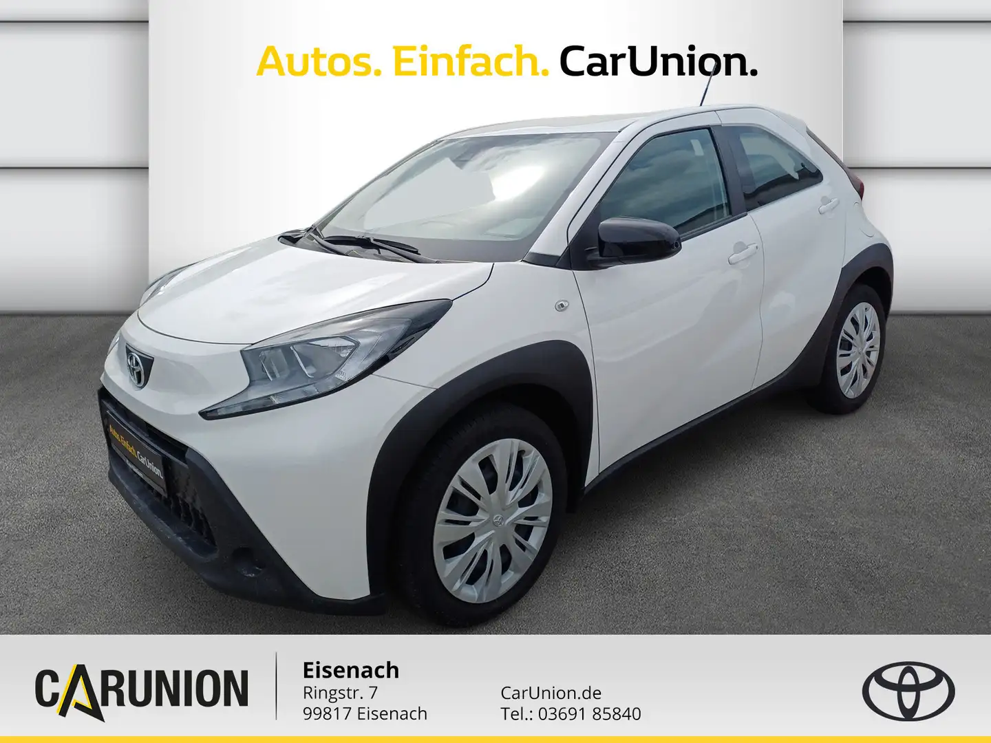 Toyota Aygo X 1.0 VVTi Klima/Kamera/M+S /Tempom Wit - 1