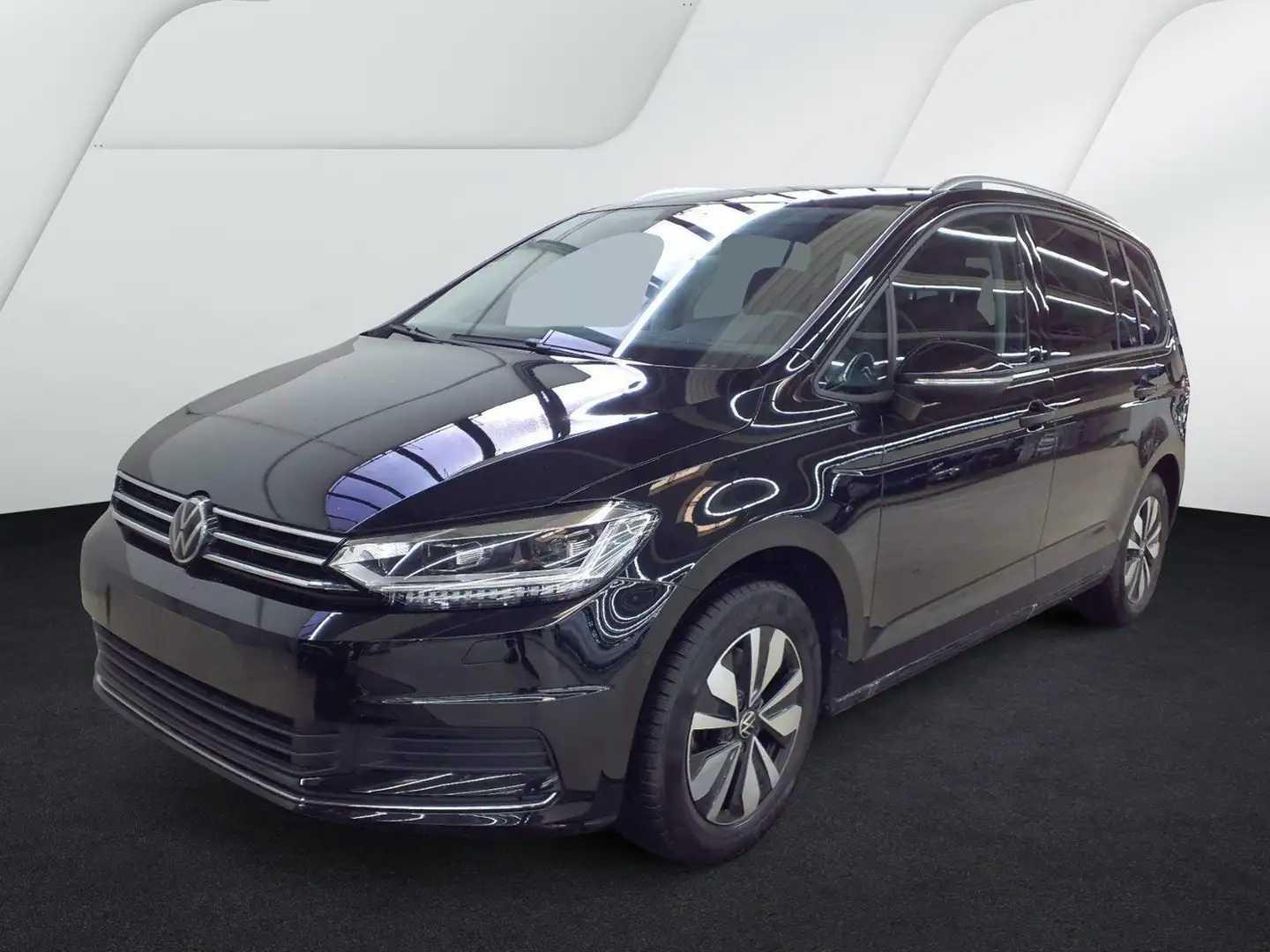 Volkswagen Touran 1.5 TSI DSG GOAL 7-SITZE +AHK +IQ.LIGHT +ACC +VIR Schwarz - 2