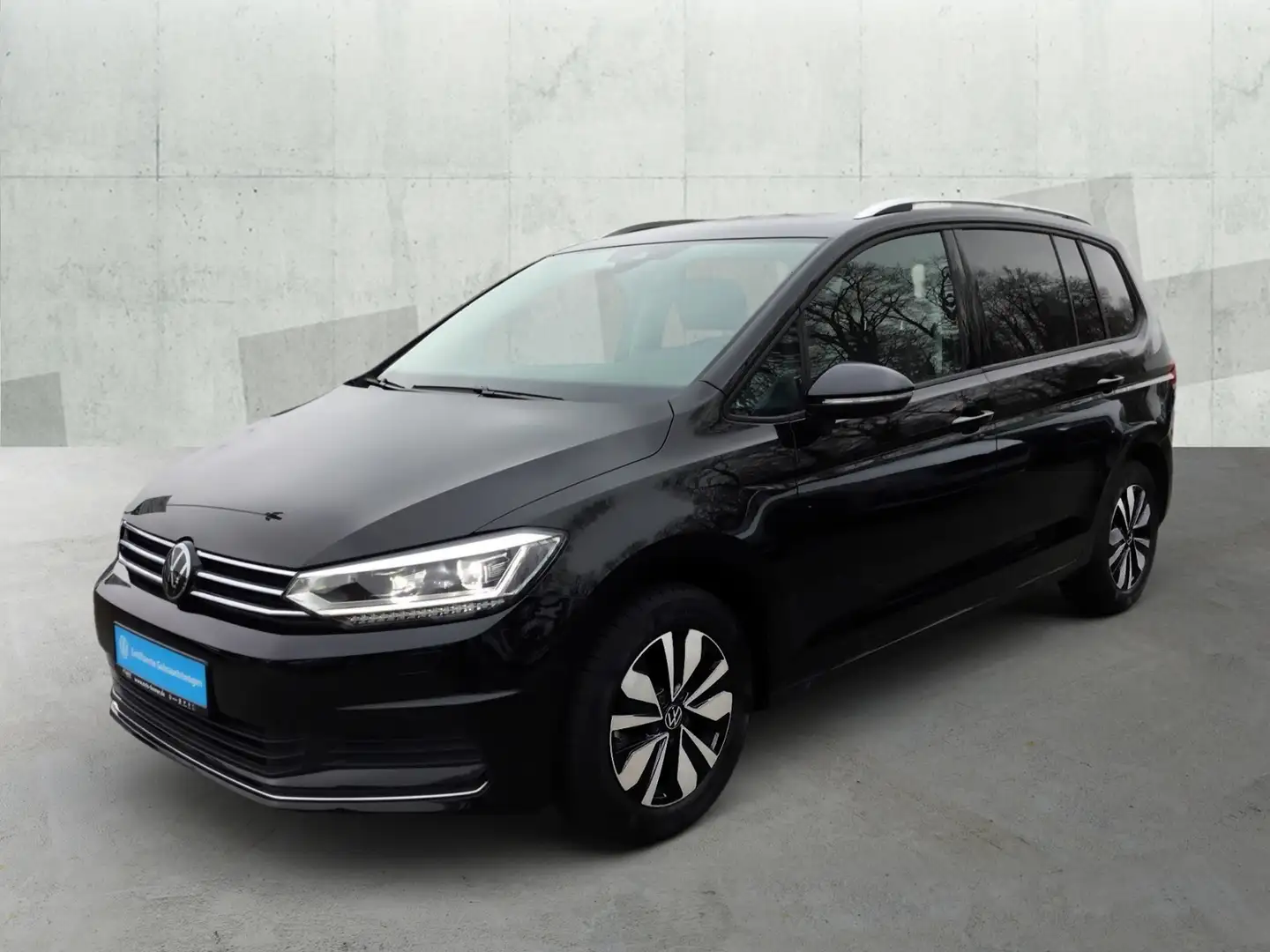 Volkswagen Touran 1.5 TSI DSG GOAL 7-SITZE +AHK +IQ.LIGHT +ACC +VIR Schwarz - 2