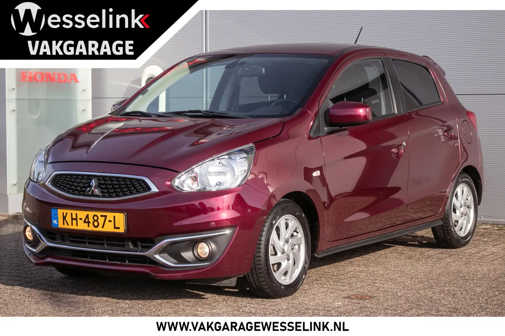 Mitsubishi Space Star 1.0 Intense Automaat - All-in rijklaarprijs| Navi Rouge - 1