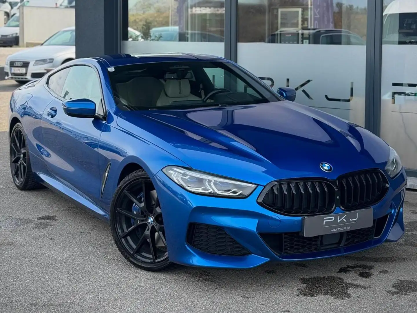 BMW 840 840d xDrive COUPE G15 B57 M-PAKET //MEGA ANGEBOT// /SWAROVSKI/360 GRAD/HARMA-KARDON/HEAD-UP/MEMORY Blau - 2