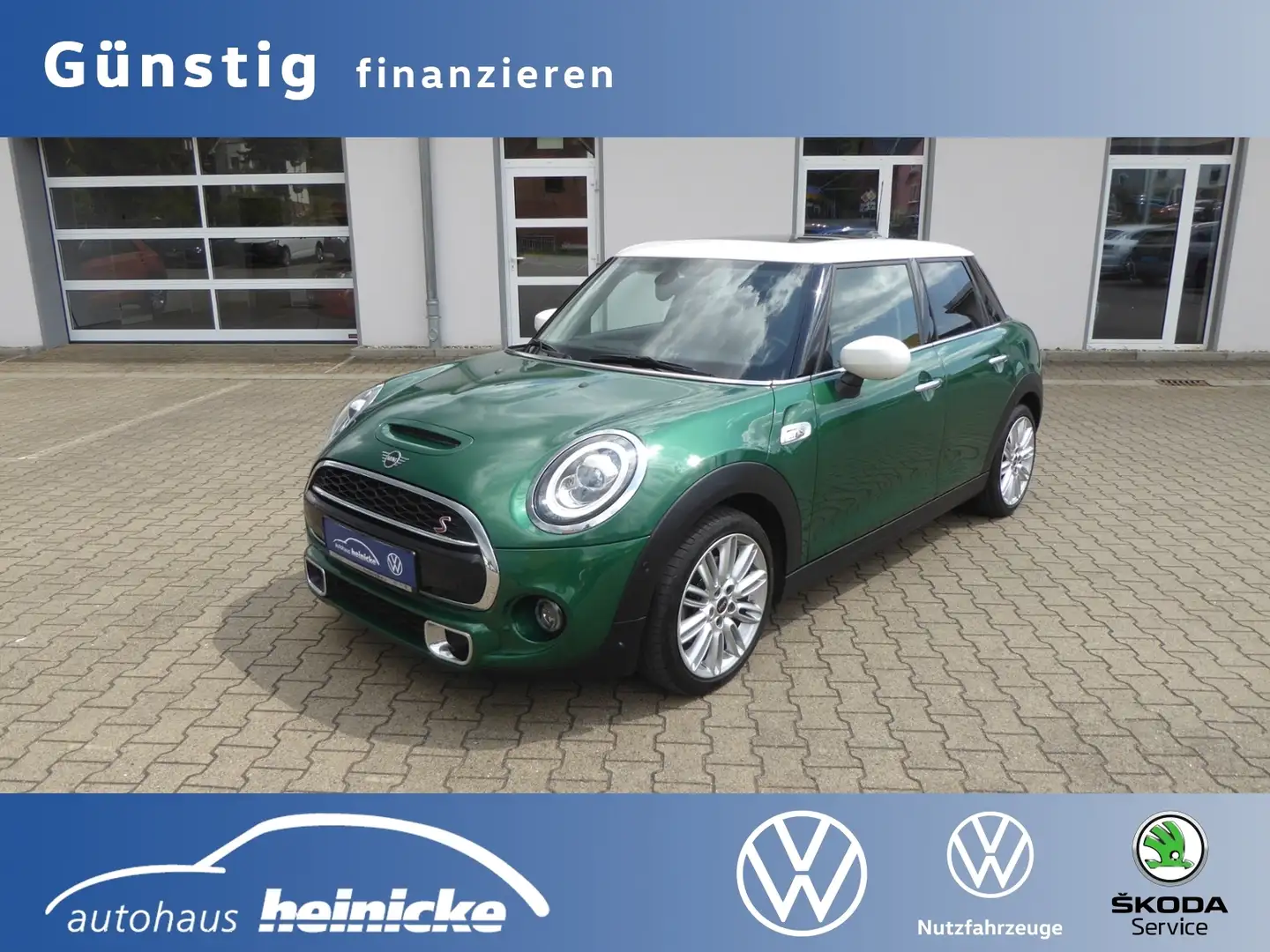 MINI Cooper S 2.0 DSG LED NAVI P-DACH P-CHILI u.v.m. Grün - 1