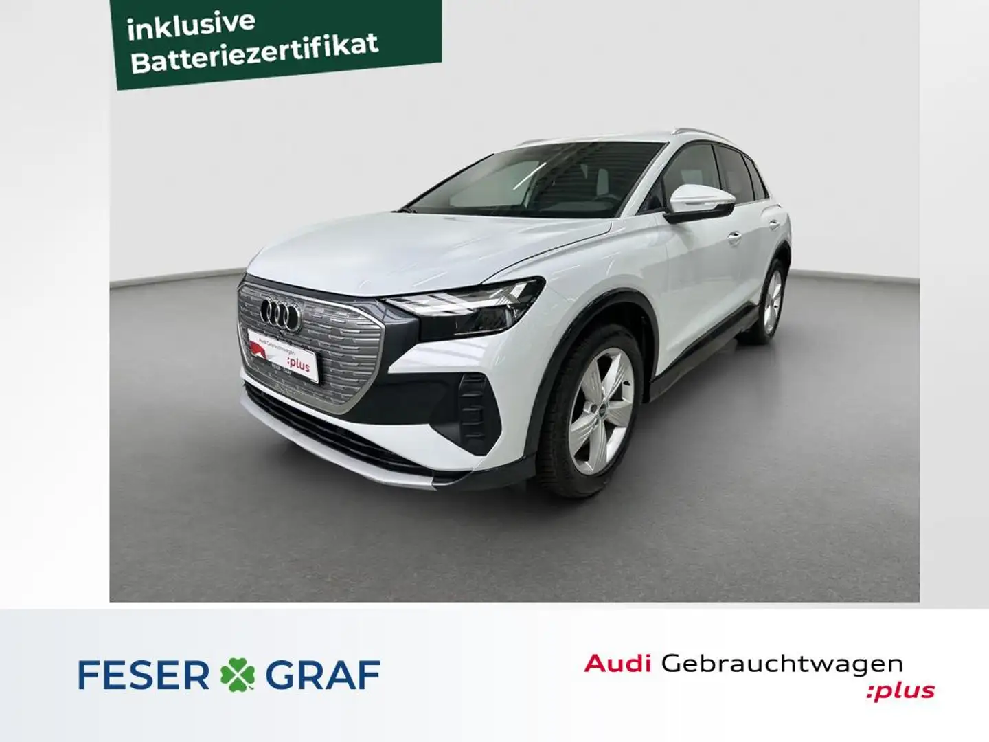 Audi Q4 e-tron 40 advanced Wärmepumpe 19" Weiß - 1