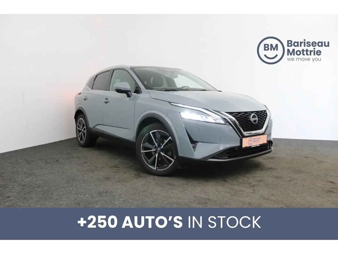 Nissan Qashqai N-CONNECTA AUTOMAAT*DAB*GPS*360°CAMERA+SENSOREN*WI Gris - 1