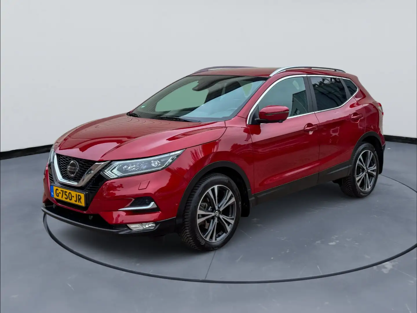 Nissan Qashqai 1.3 DIG-T Tekna + * AUTOMAAT * 360 CAMERA * LEER * Rosso - 2