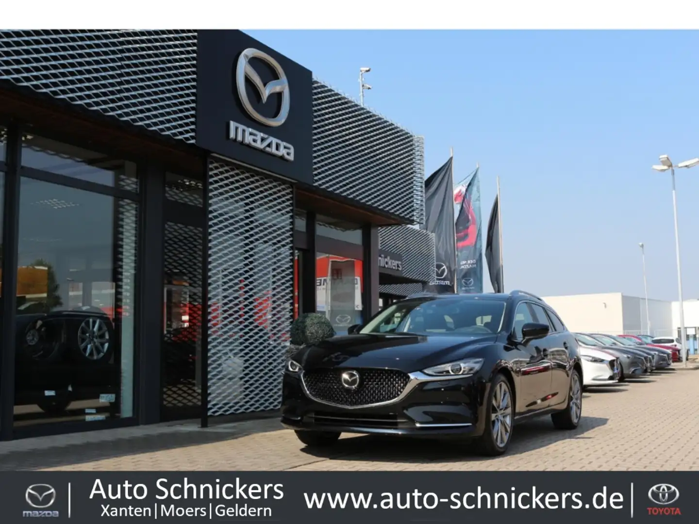 Mazda 6 SKYACTIV-G SOMO TAKUMI+GSD+NAPPA+8FACH !! Zwart - 1