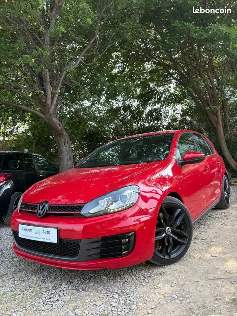 Volkswagen Golf VI GTI 2.0 TSI 251 ch Dsg6 ENTRETIEN COMPLET VW CA Rouge - 1