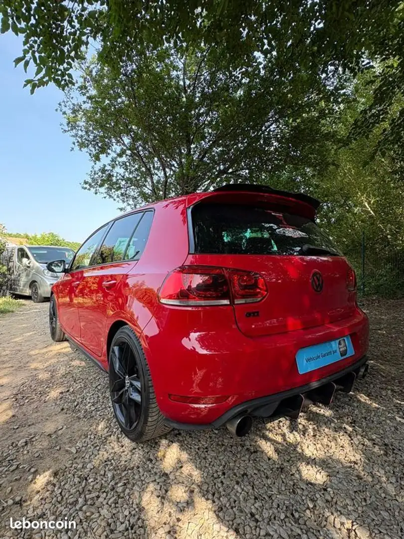 Volkswagen Golf VI GTI 2.0 TSI 251 ch Dsg6 ENTRETIEN COMPLET VW CA Rouge - 2