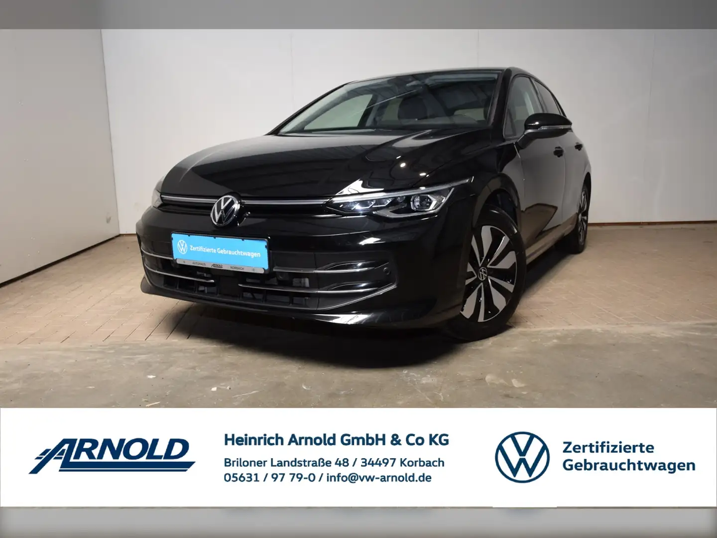 Volkswagen Golf VIII TSI GOAL AHK - LED - RearView Noir - 1