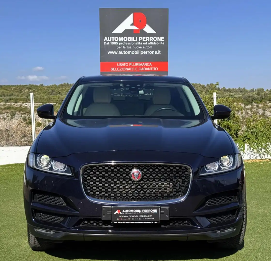 Jaguar F-Pace 2.0 D 180cv AWD Prestige - Motore nuovo Blu/Azzurro - 2