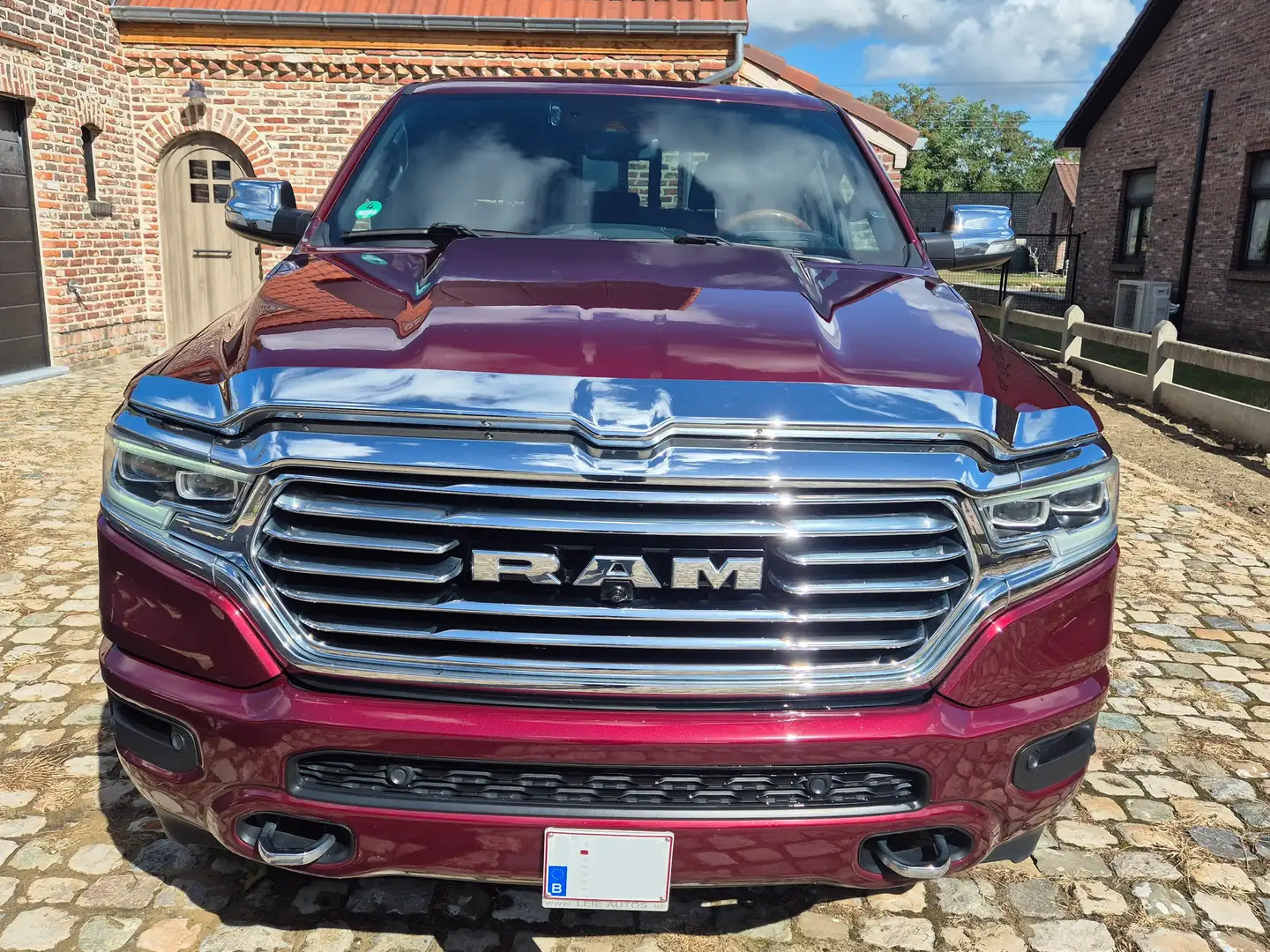 Dodge RAM Limited Longhorn Rouge - 2