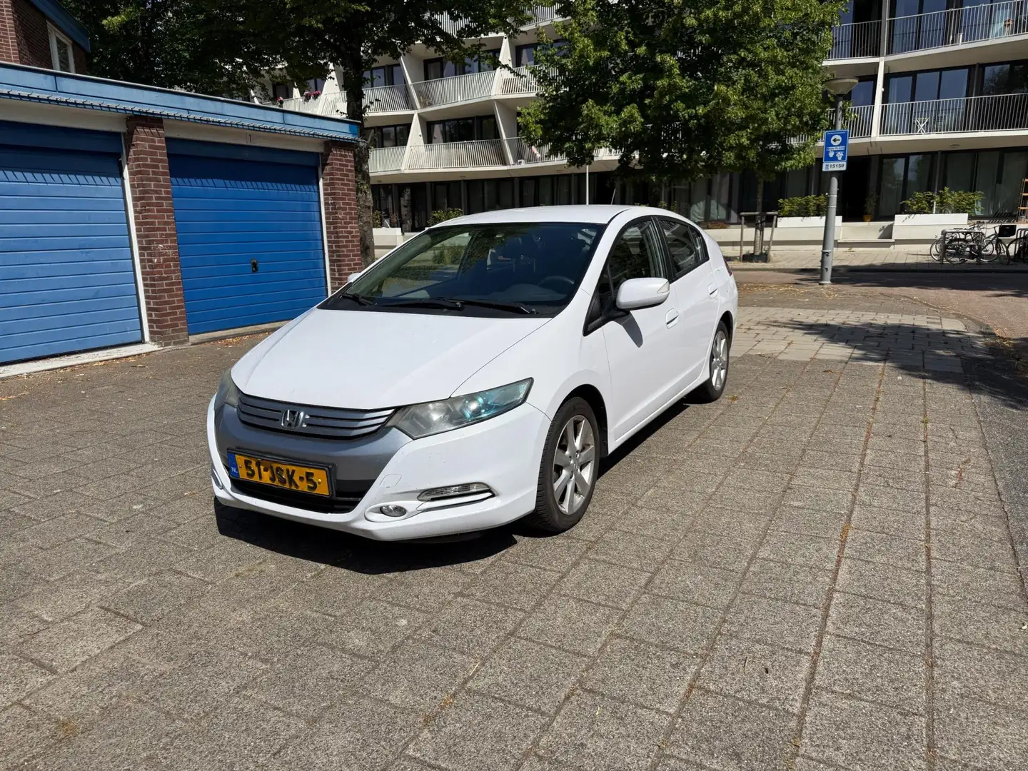 Honda Insight 1.3 IMA Hybrid Elegance Automaat Snow White Wit - 1