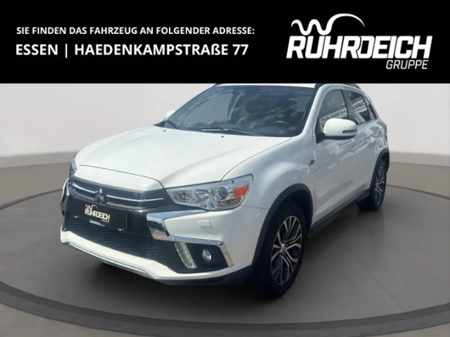 Mitsubishi ASX Diamant Edition+ 2WD 1.6 NAVI KAMERA KLIMAAT SHZ White - 1