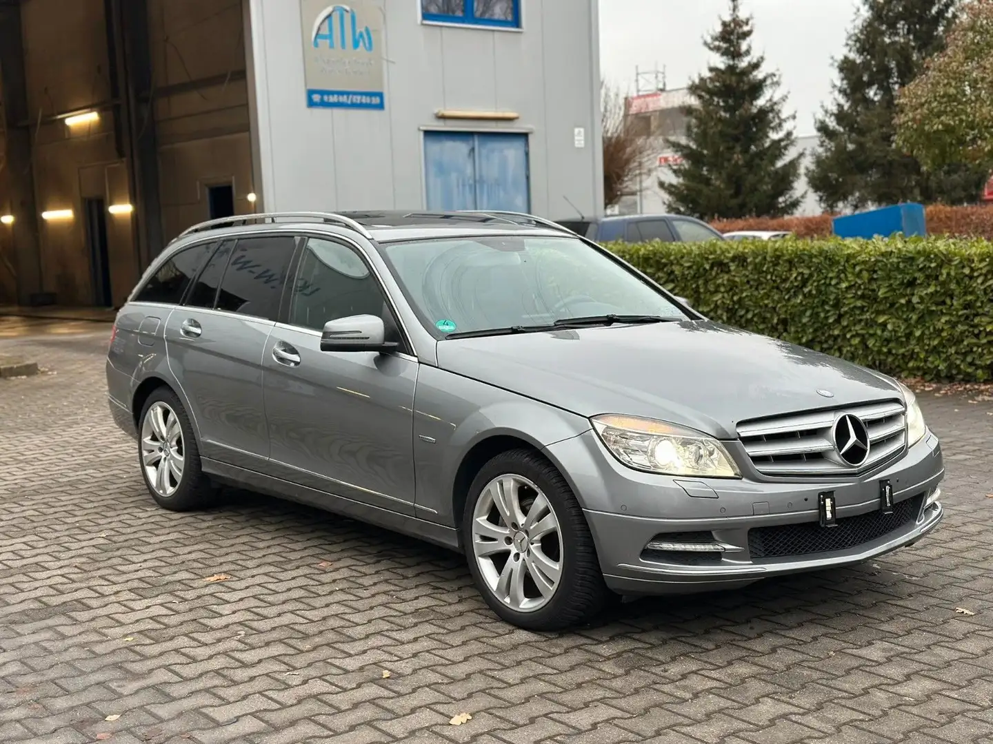 Mercedes-Benz C 200 T-Modell CGI Schiebedach*E-Heckklappe*Navi Silber - 1