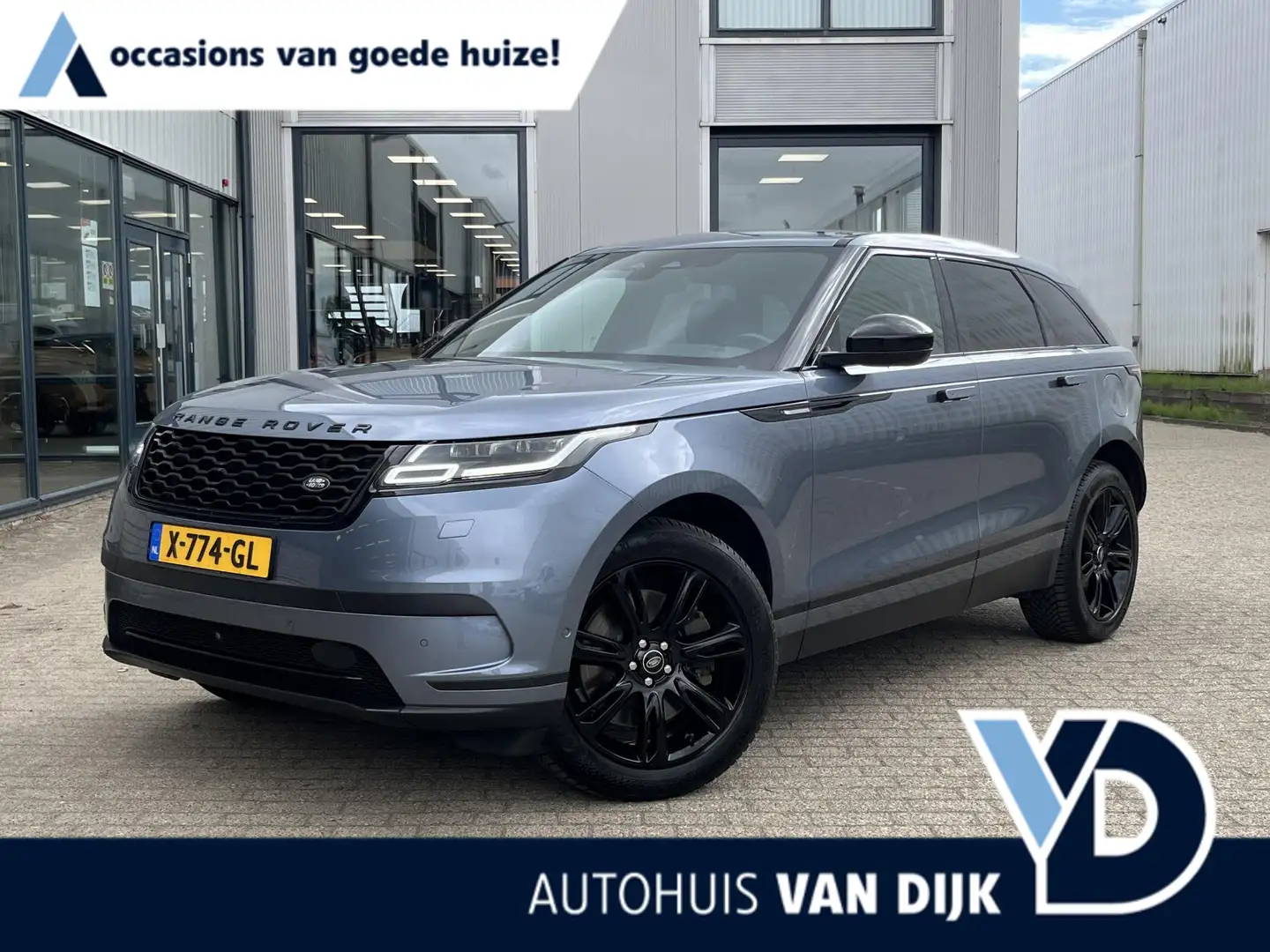 Land Rover Range Rover Velar 2.0 P400e SE | Historie / Adapt.Cruise / PanoramaD Blauw - 1