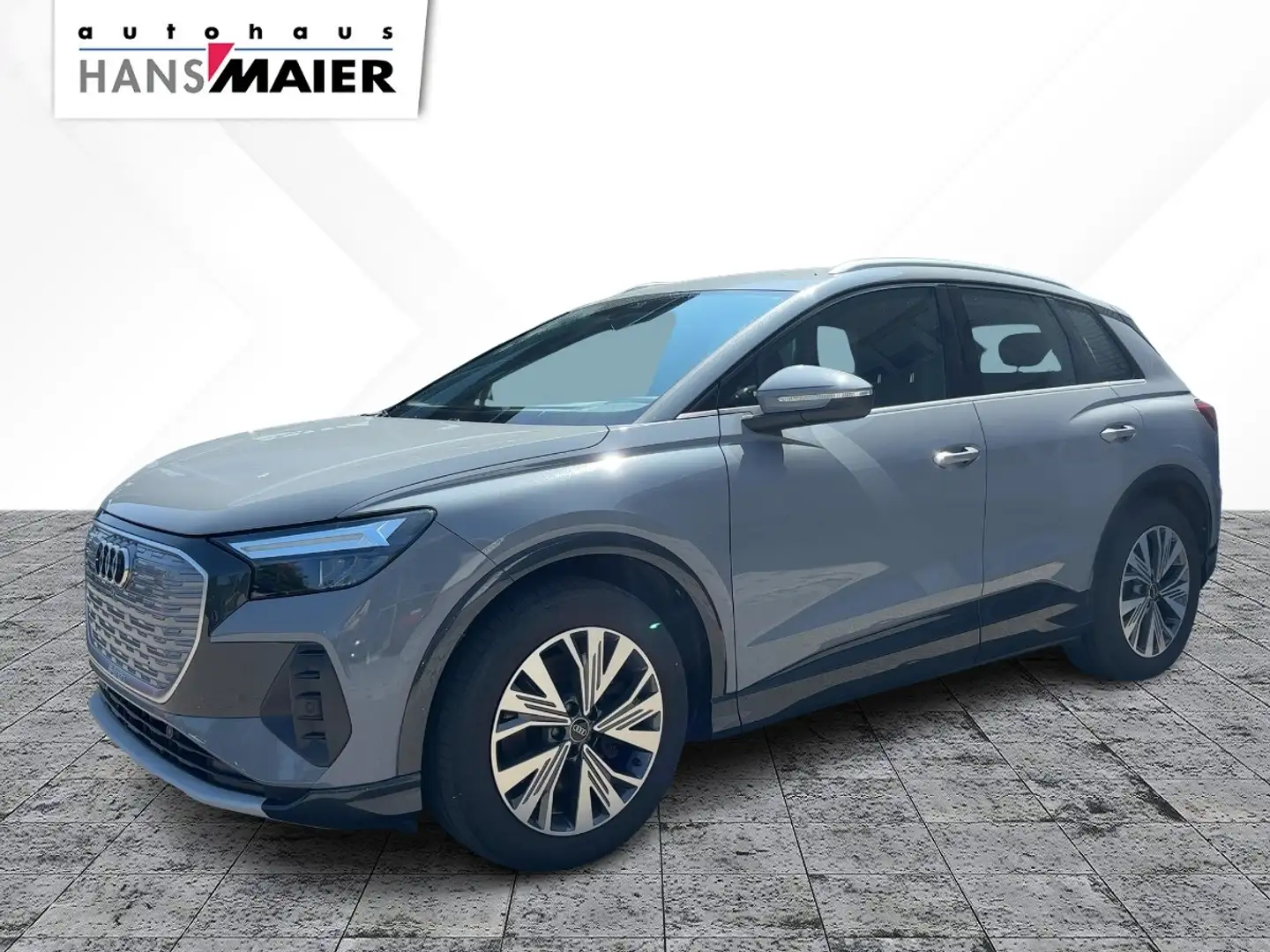 Audi Q4 e-tron basis Pano S-Line Kam.Navi+ VC LED Grau - 1