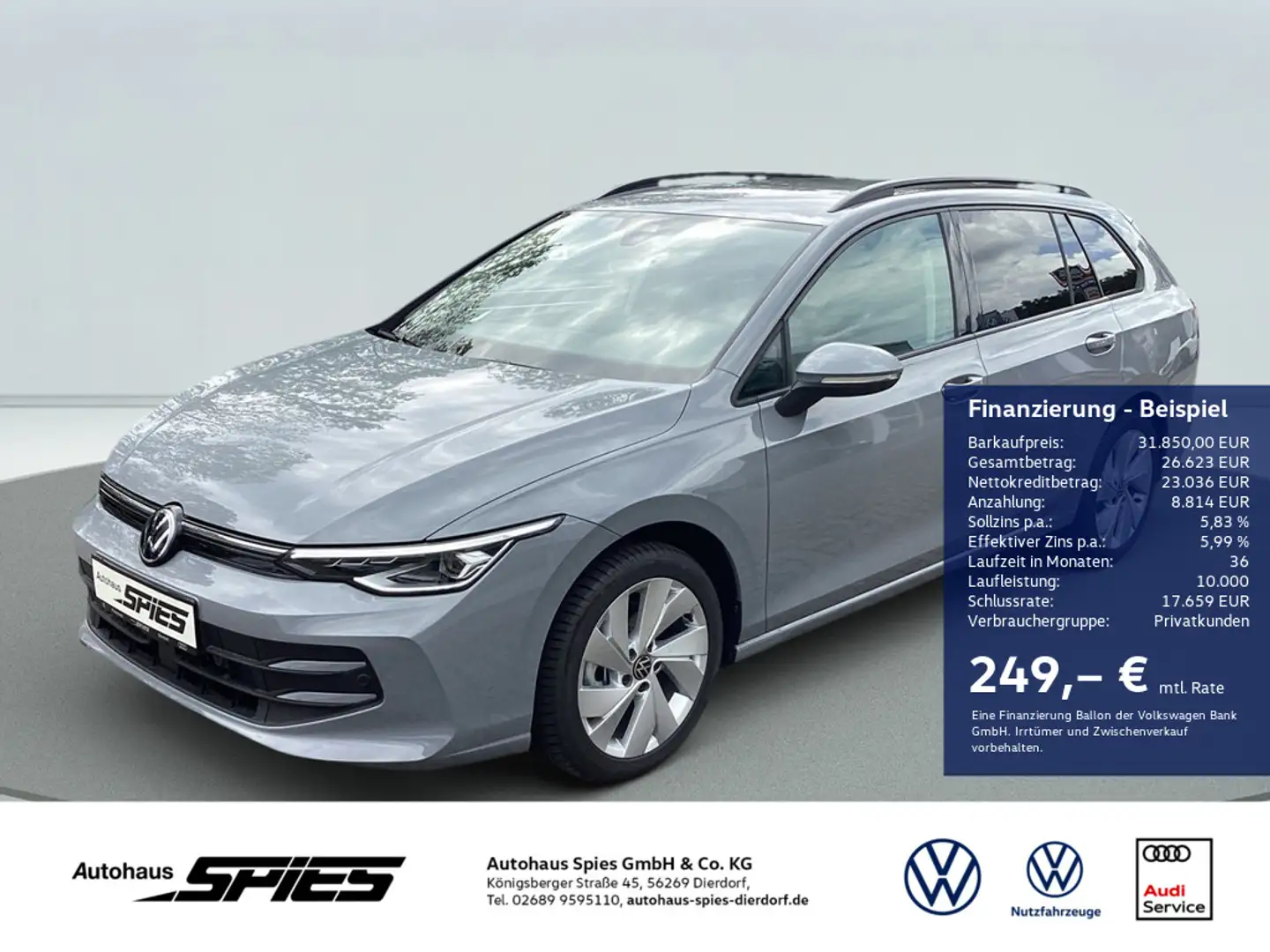 Volkswagen Golf VIII 1.5 TSI Life Gris - 1