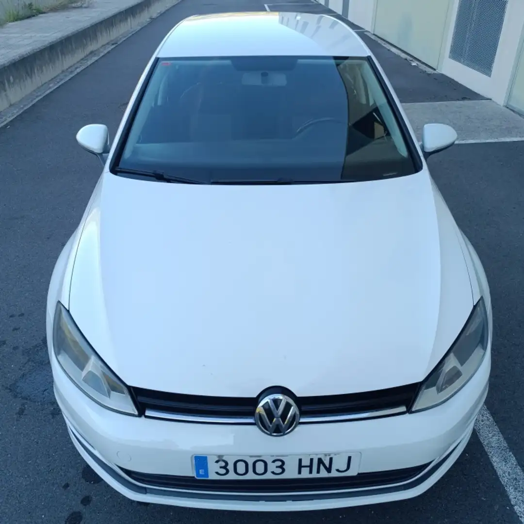 Volkswagen Golf 1.6TDI CR Bluemotion 105 Blanco - 2