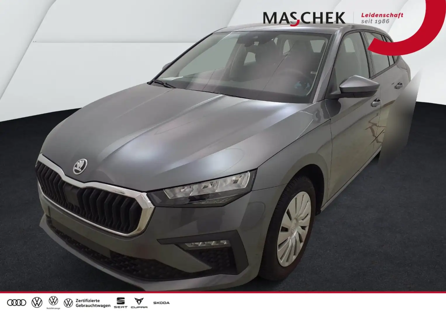 Skoda Scala 1.0 TSI DSG Sitzh LED BT Carplay PDC AUT LED PDC S Grau - 1