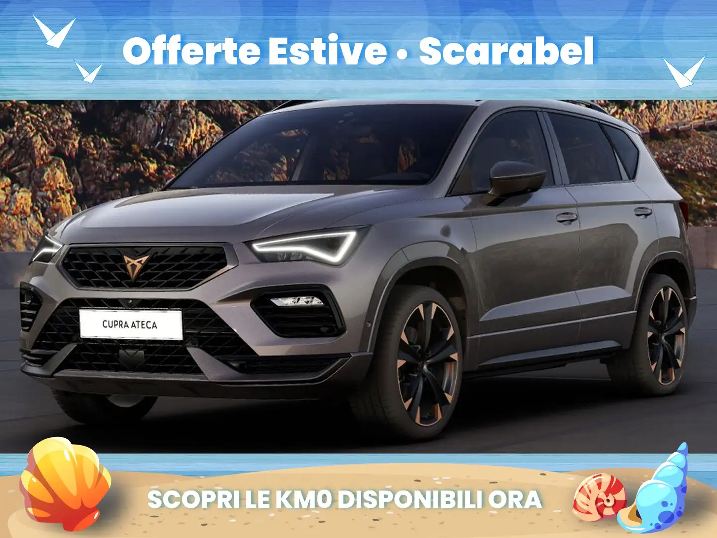 CUPRA Ateca 1.5 tsi 150cv dsg Grigio - 1