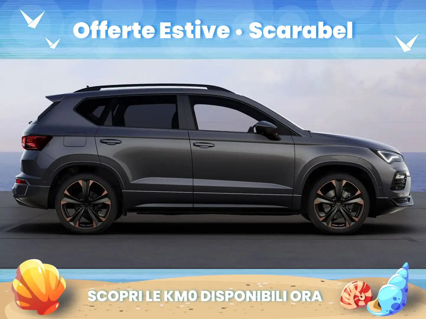 CUPRA Ateca 1.5 tsi 150cv dsg Grigio - 2