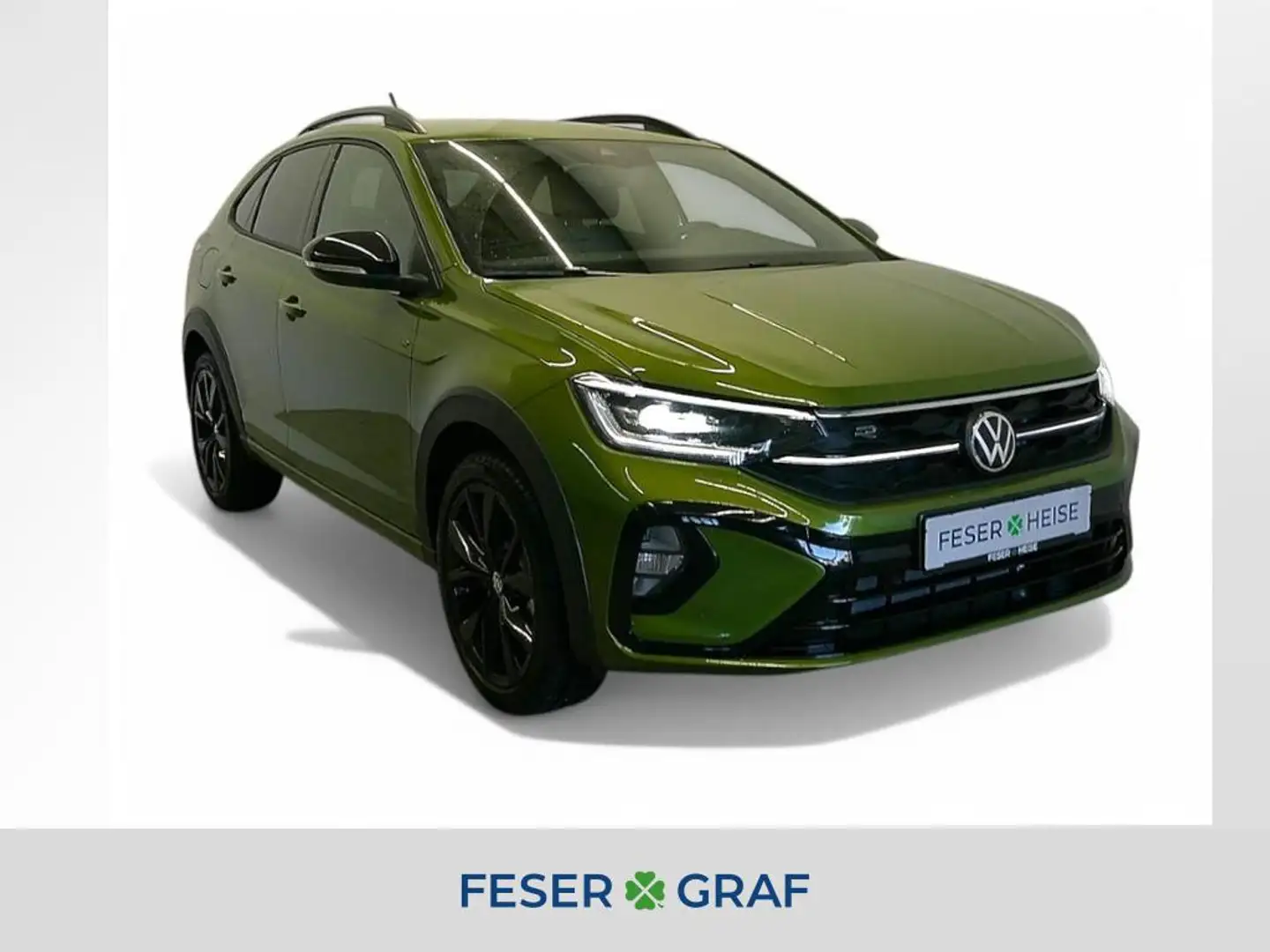 Volkswagen Taigo R-Line1.5 TSI DSG/LED/Rear View/Sitzhzg./Navi Grün - 1