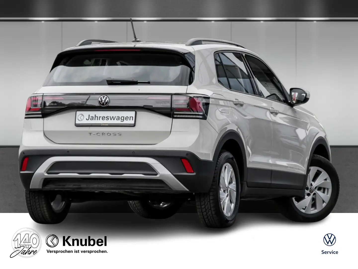 Volkswagen T-Cross Life 1.0 TSI LED Navi TravelAss. Ganzj.reifen Grau - 2
