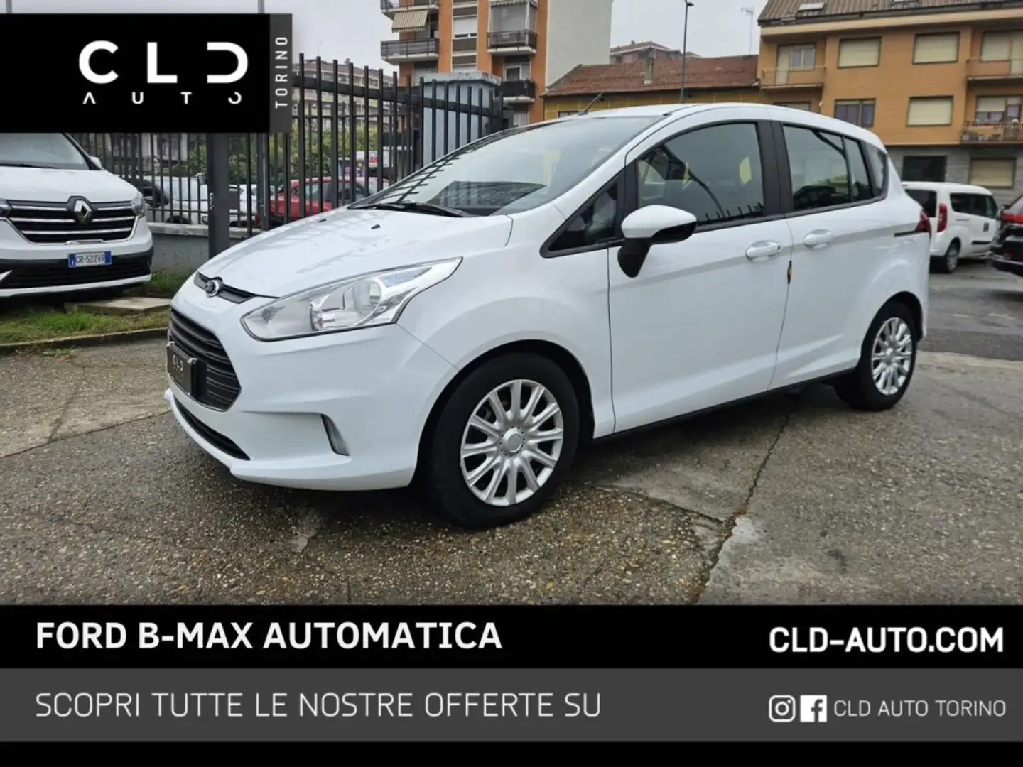 Ford B-Max 1.6 105 CV Powershift Titanium Bianco - 1