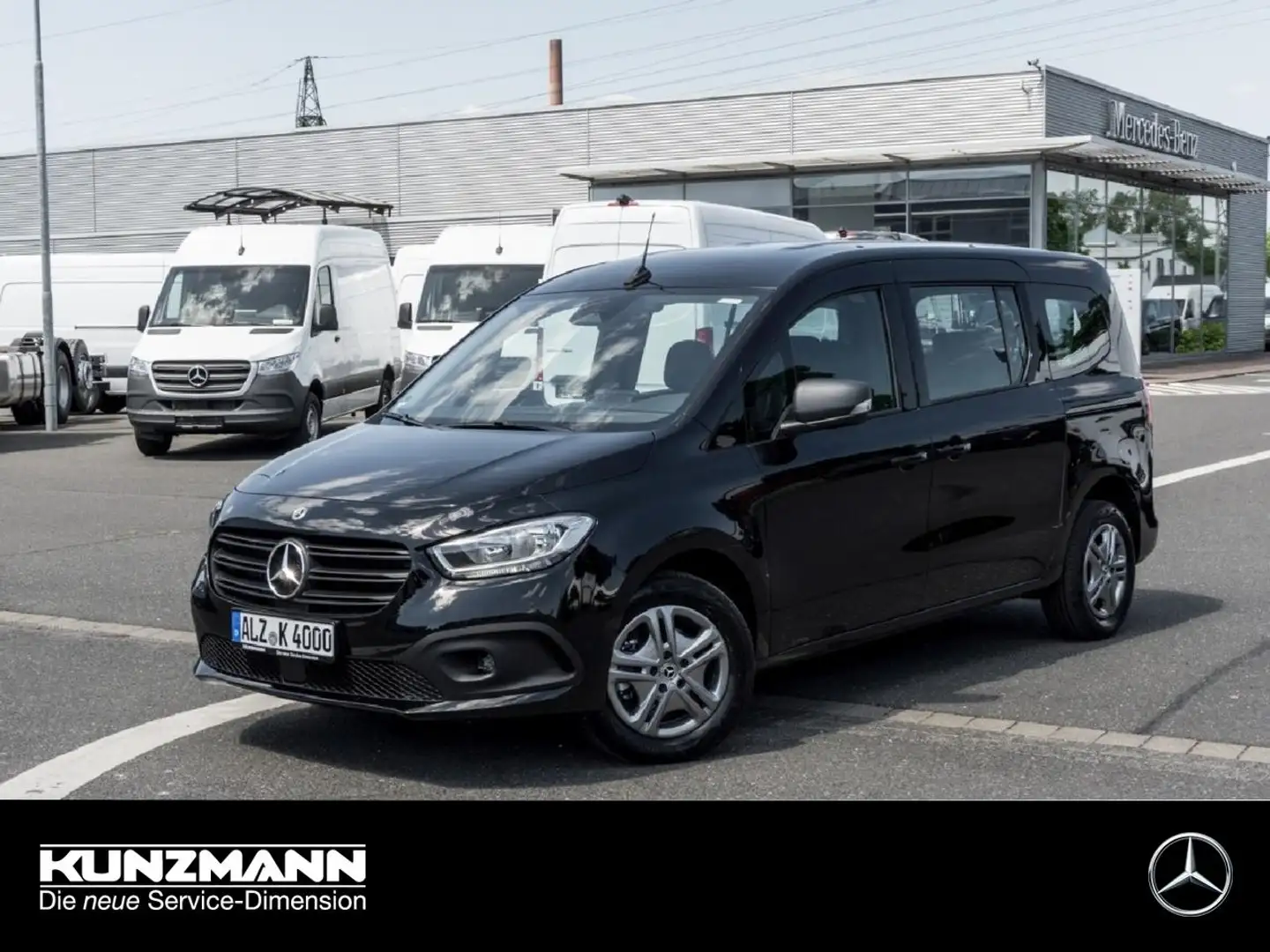 Mercedes-Benz Citan 113 Tourer PRO Lang Navi Kamera AHK SpurH Schwarz - 1