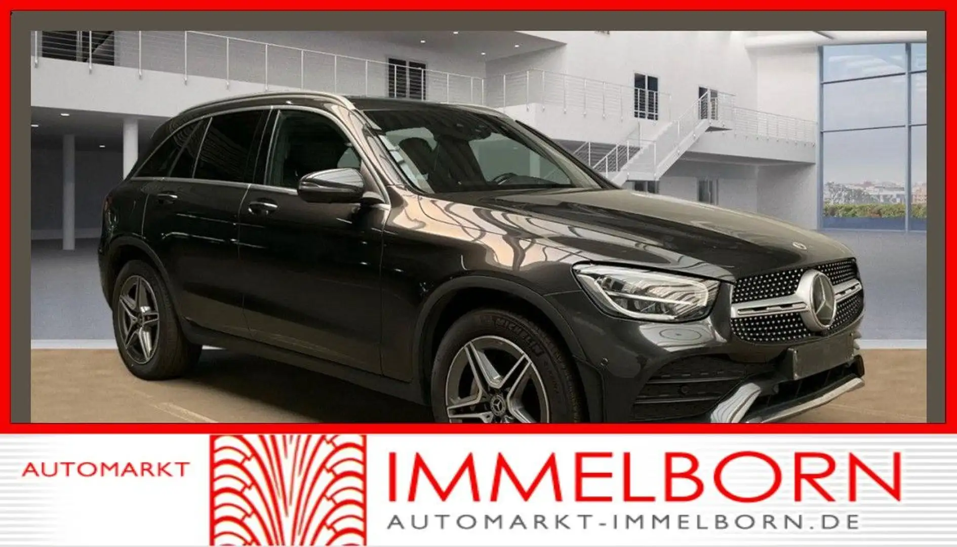 Mercedes-Benz GLC 300 de AMG 19*HUD*Sound*Luftfed*Kamera*Virtu Grau - 1