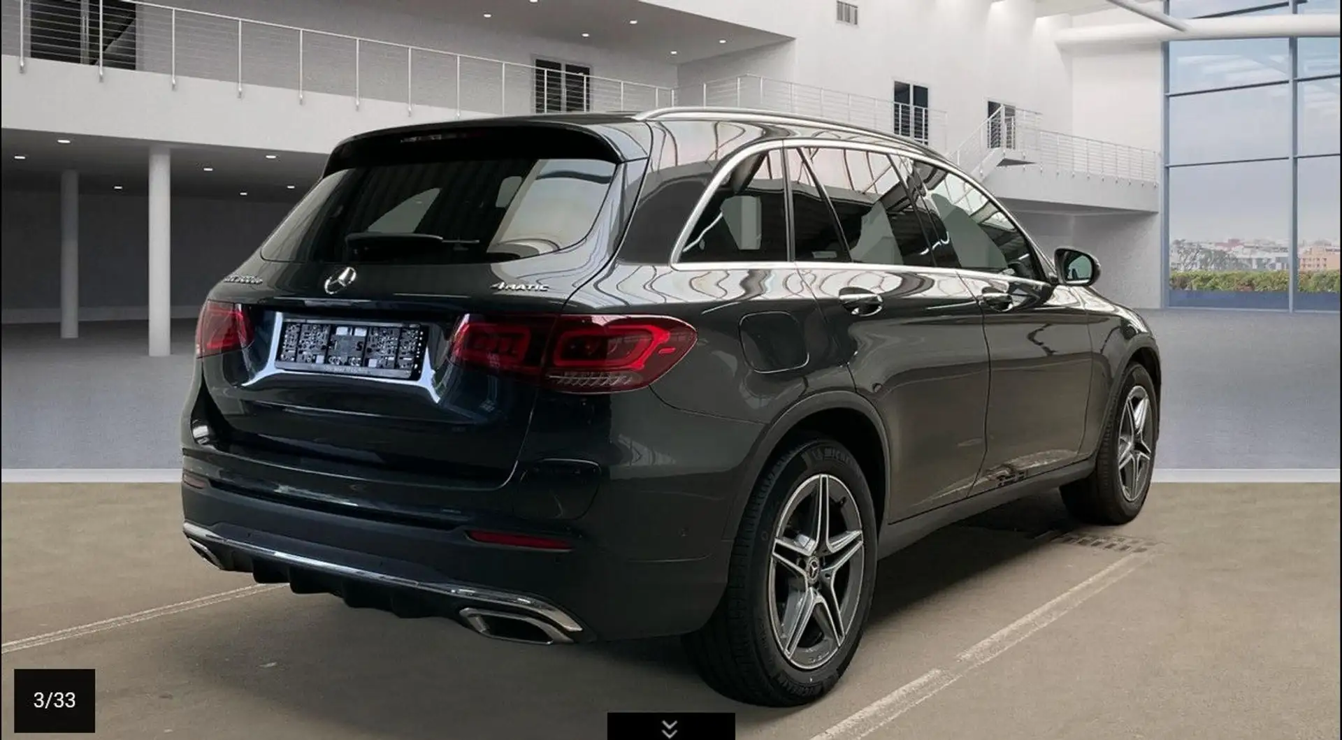 Mercedes-Benz GLC 300 de AMG 19*HUD*Sound*Luftfed*Kamera*Virtu Gris - 2