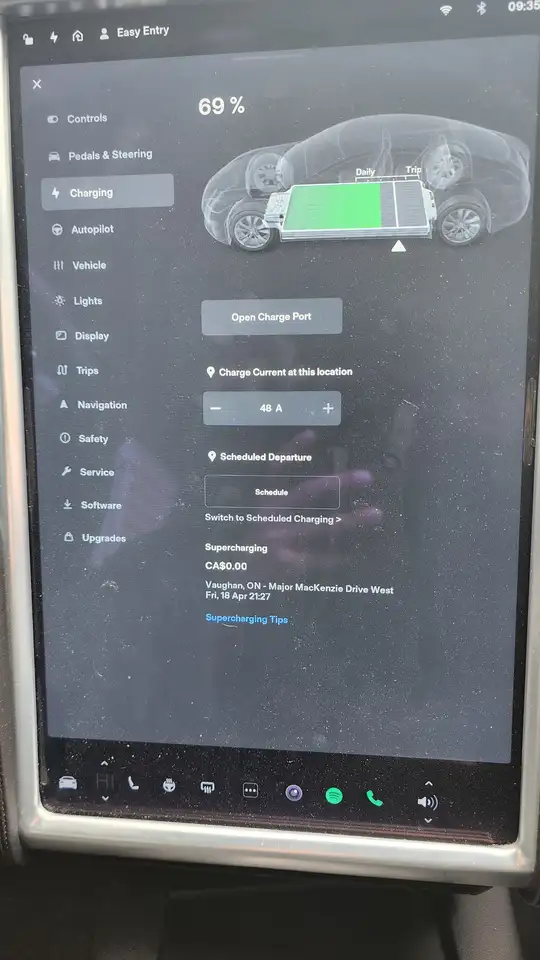 Tesla Model S снимка Tesla Model S