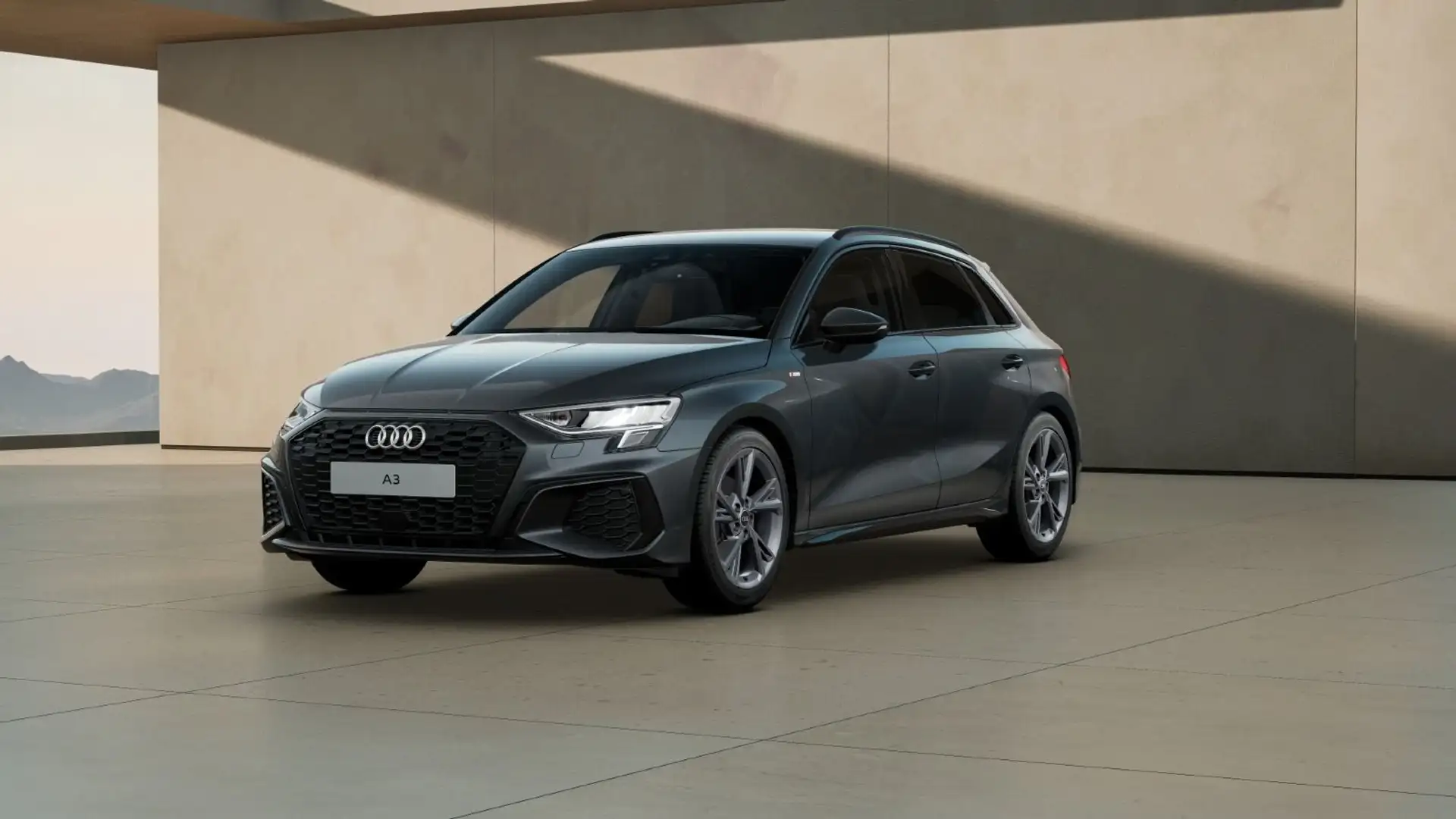 Audi A3 S line 30TFSI Stronic Navi virtual Grau - 2