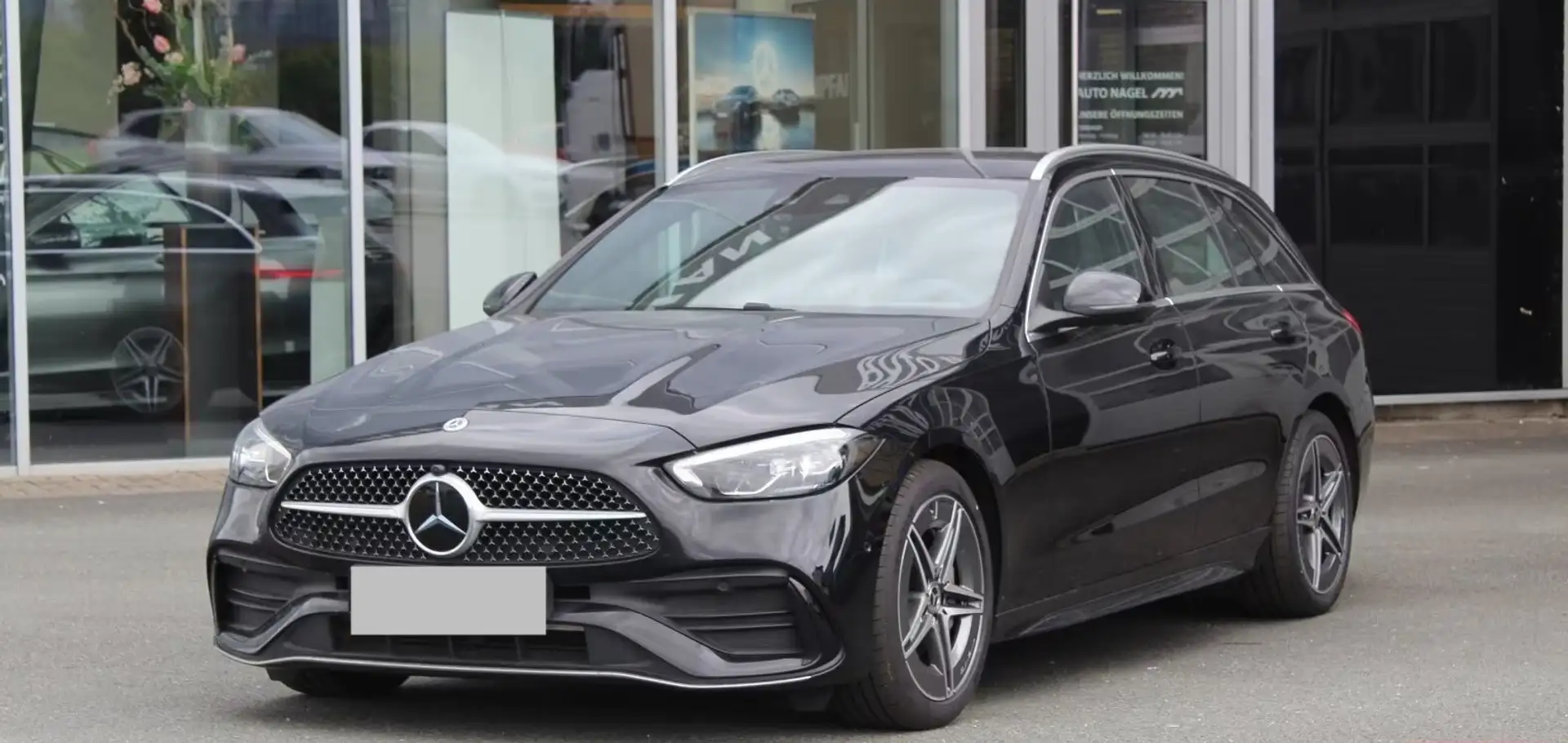 Mercedes-Benz C 220 SW 220 d mhev AMG Advanced KAMERA ACC LED GANCIOTR Noir - 1