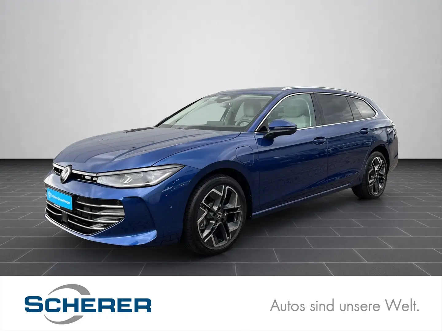 Volkswagen Passat Variant 1,5 l eHybrid Elegance AHK/Rückfa Blau - 1