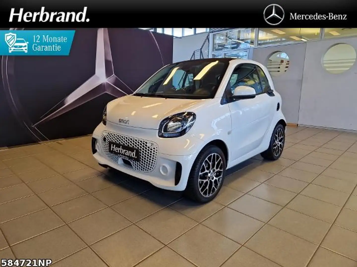 smart forTwo EQ Prime Prime 22-KW Lader Sitzheizung Weiß - 1