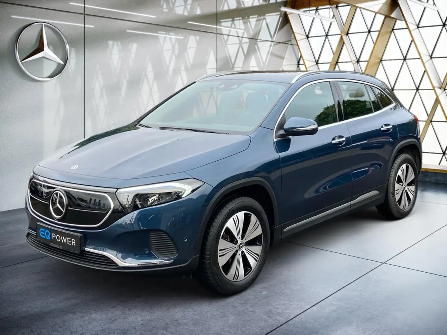 Mercedes-Benz EQA 250 Progressive AHK*Kam*Distro*Easy-P*LenkHz Blau - 2