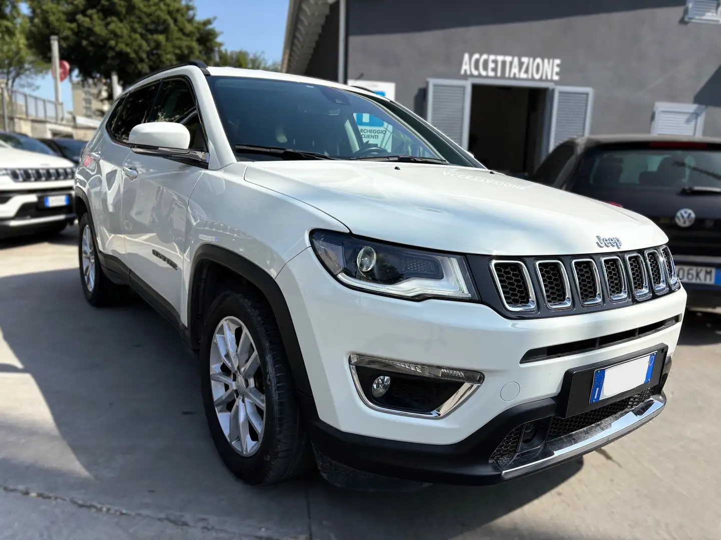 Jeep Compass JEEP Compass 1.3 turbo LIMITED 150cv *AUTOMATICA* Bianco - 1