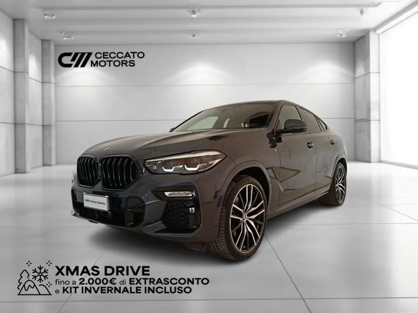 BMW X6 xdrive30d mhev 48V Msport auto Сірий - 1