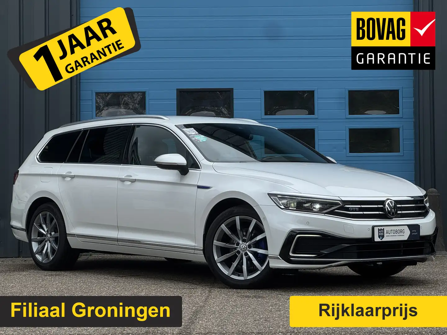 Volkswagen Passat Variant 1.4 TSI PHEV GTE Business Prijs Inclusief Onderhou Wit - 1