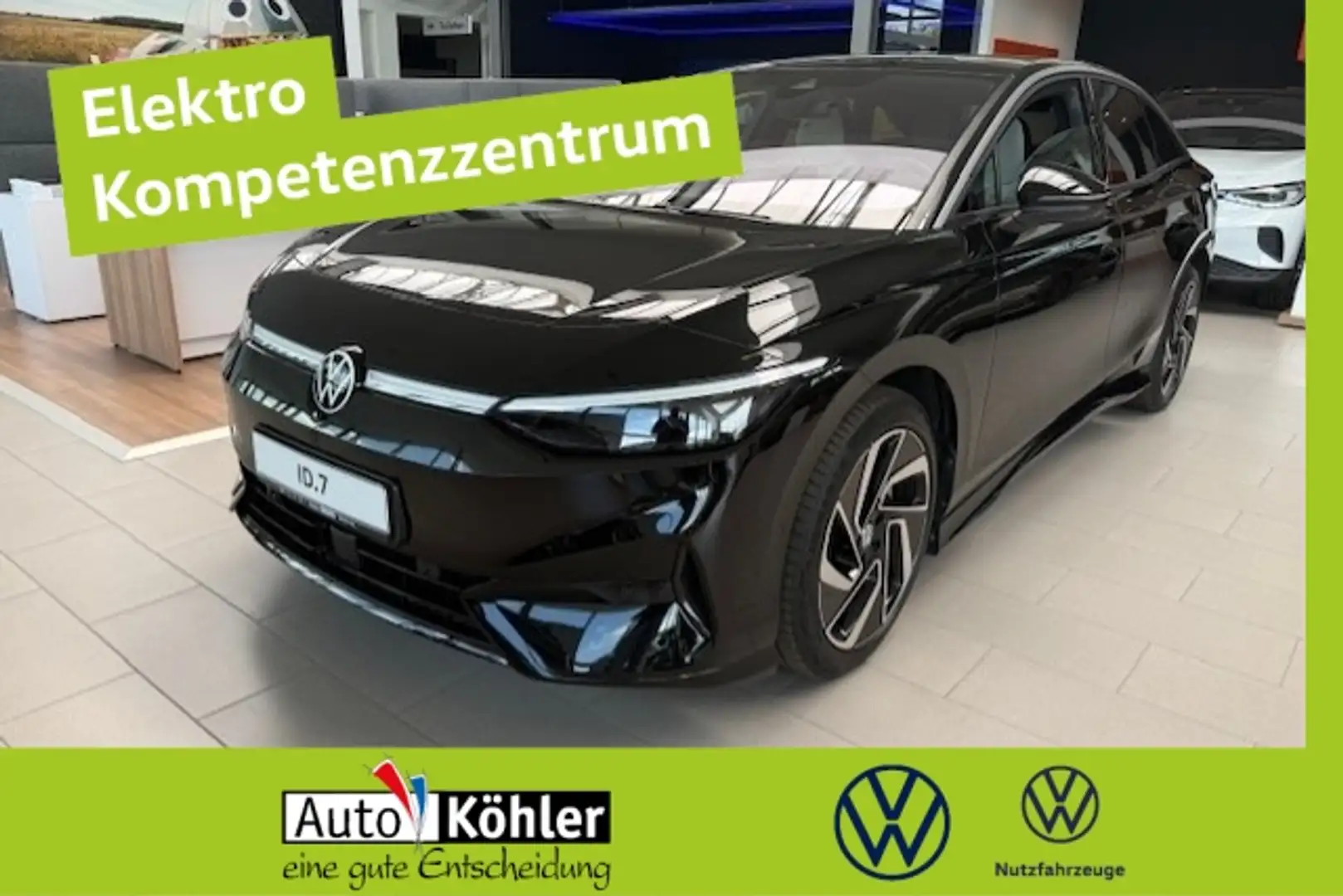 Volkswagen ID.7 Pro Brutto UPE 69.500¿ Neupreis HUD ParkAss. Massa Noir - 1